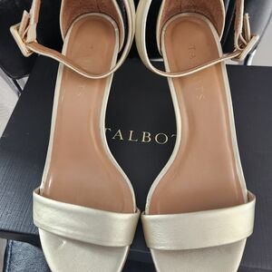 Talbots Shimmering Gold Sandals